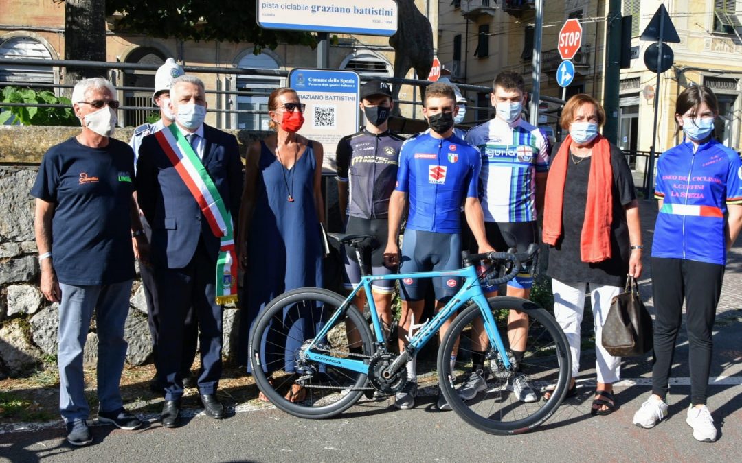 INAUGURATA A LA SPEZIA LA PISTA CICLABILE “BATTISTINI”